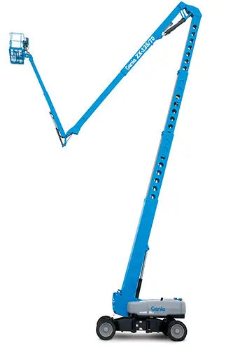 Articulated booms